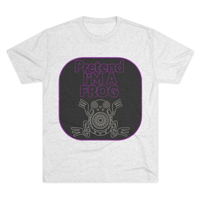 Funny Frog Unisex Tee - Pretend I Am a Frog Design