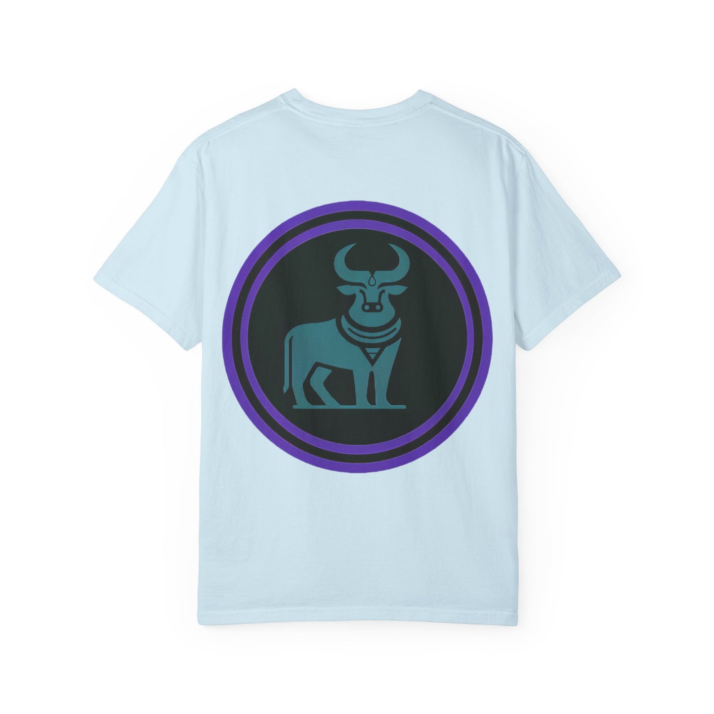 FISH BONE AND BULLS T-Shirt - Vintage Unisex Garment-Dyed Tee
