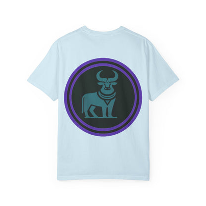 FISH BONE AND BULLS T-Shirt - Vintage Unisex Garment-Dyed Tee