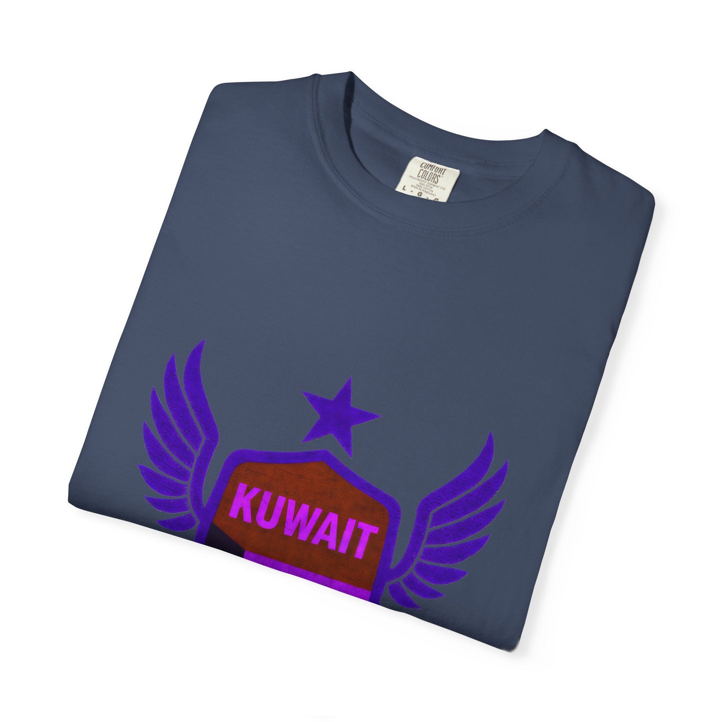 Kuwait Pride Unisex T-Shirt, Garment-Dyed Tee, LGBTQ+ Support Shirt, Casual Wear, Gift for Pride Month, Statement Fashion