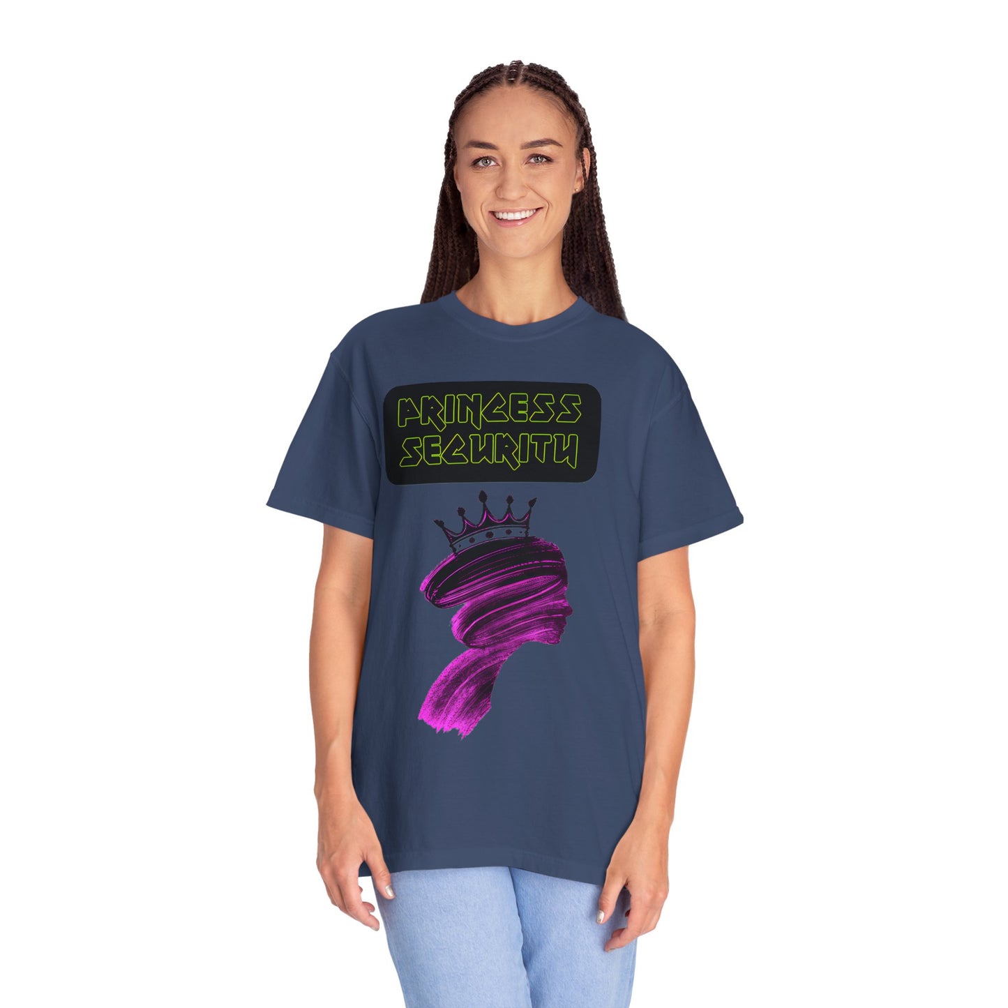 T-Shirt Princess Security Design Women's Funny Tee