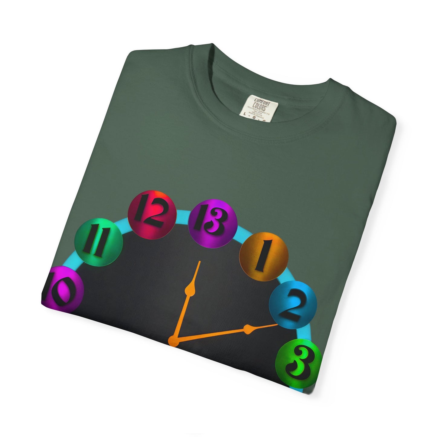 Garment-Dyed T-shirt - MORE TIME Graphic Tee