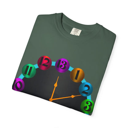 Garment-Dyed T-shirt - MORE TIME Graphic Tee