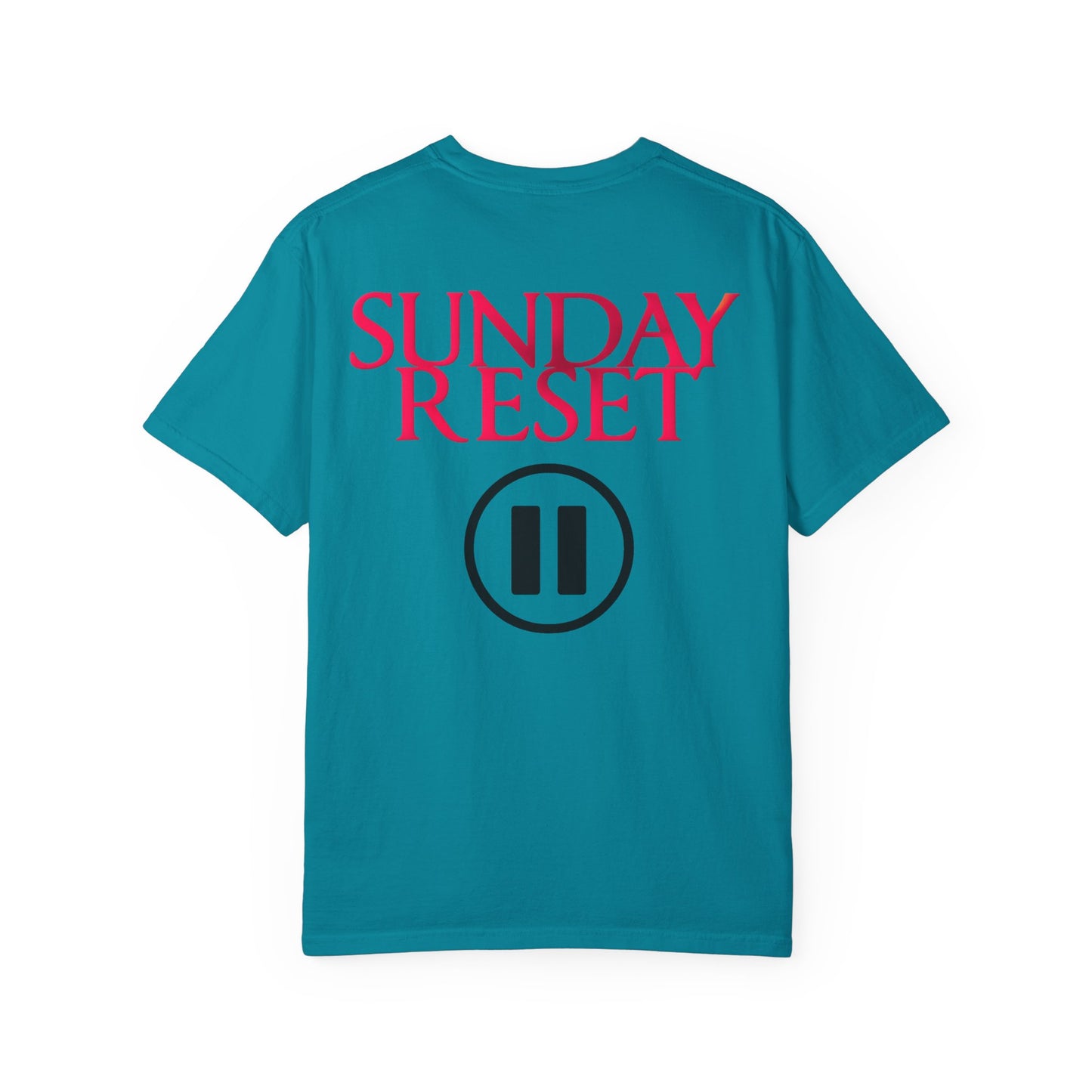 T-Shirt Sunday Reset Unisex Garment-Dyed