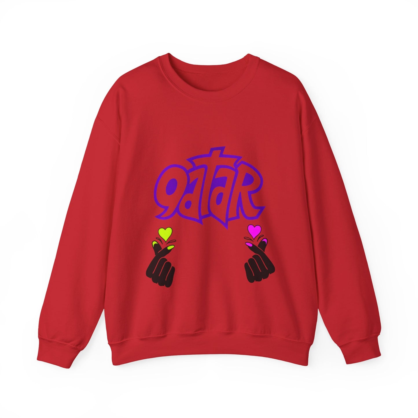 Colorful Qatar Unisex Sweatshirt, Cozy Fall Apparel, Unique Gift, Travel Inspired, Streetwear, Casual Wear