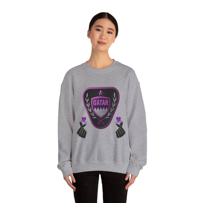 Unisex Sweatshirt qatra Love and Pride Design