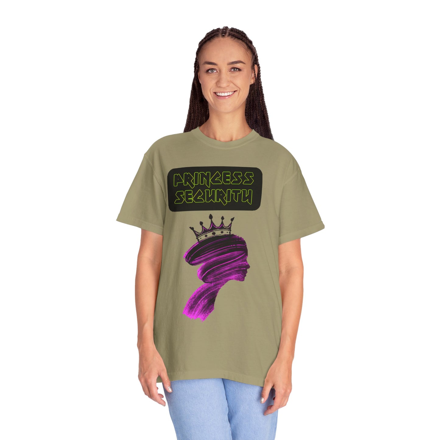 T-Shirt Princess Security Design Women's Funny Tee