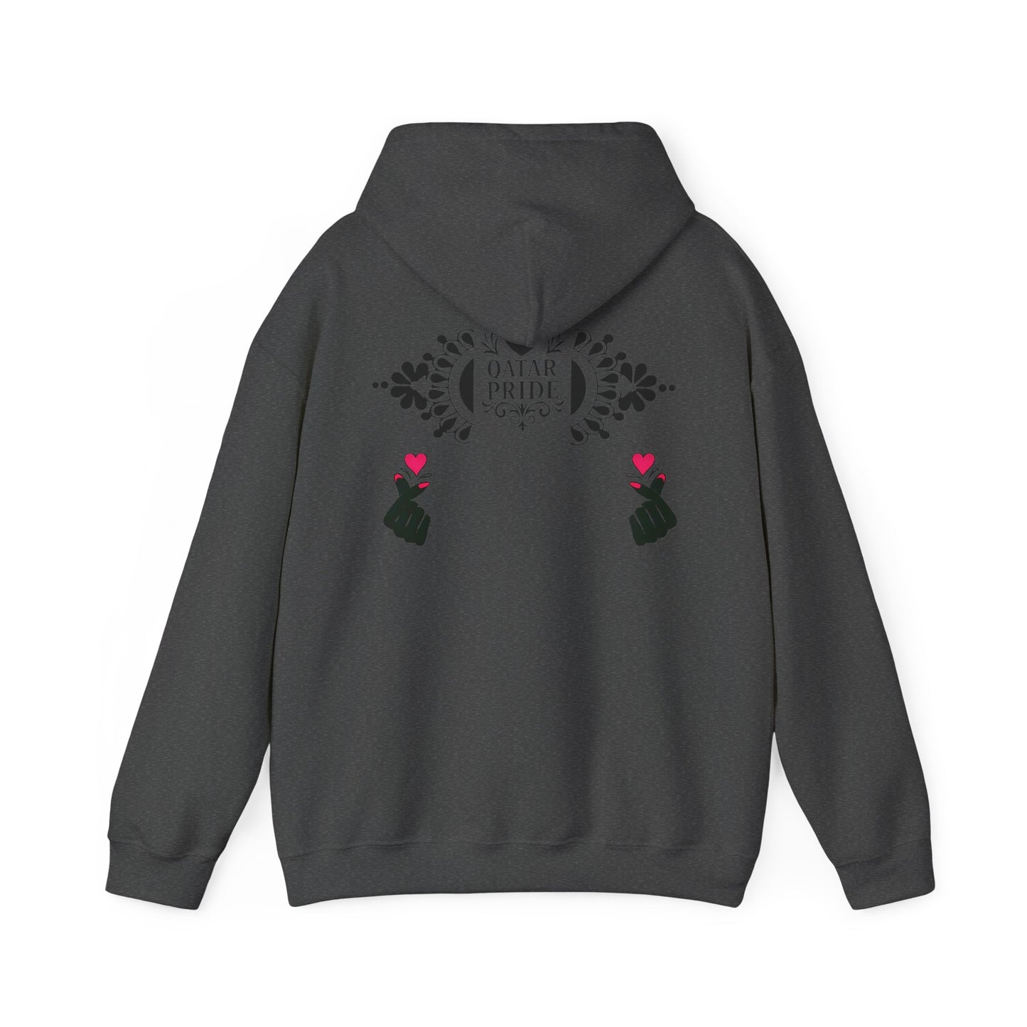 Pride Hooded Sweatshirt, Unisex  Qatar Pride Sweatshirt, Pride Gift, Festival Clothing