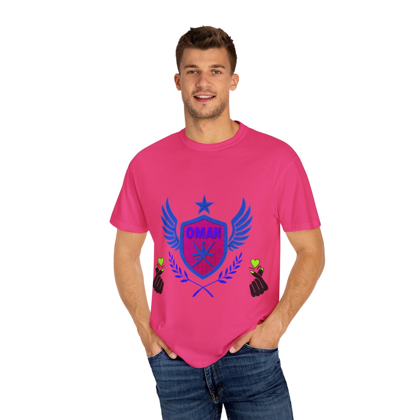 Oman Spirit Unisex T-shirt, Casual Wear, Gamer's Gift, Travel Souvenir, Trendy Apparel, Everyday Comfort