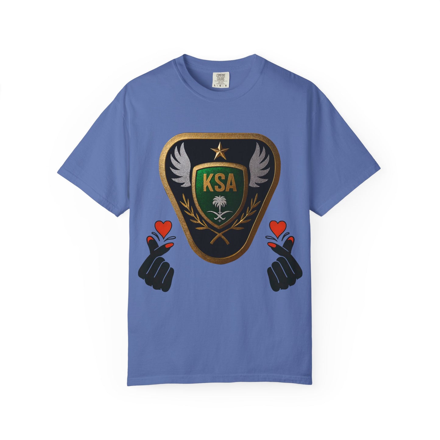 KSA Emblem Unisex T-Shirt, Casual Tee, Gift for Her/Him, Funny Shirt, Everyday Wear, Unique Graphic Top