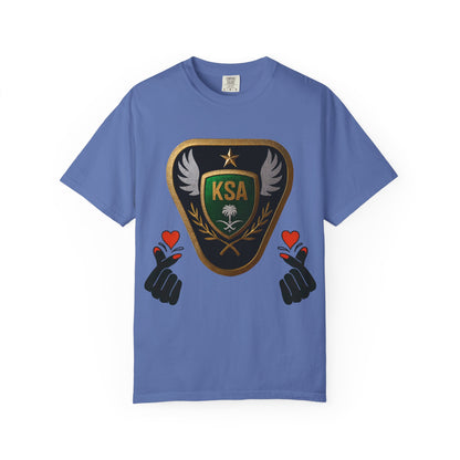 KSA Emblem Unisex T-Shirt, Casual Tee, Gift for Her/Him, Funny Shirt, Everyday Wear, Unique Graphic Top