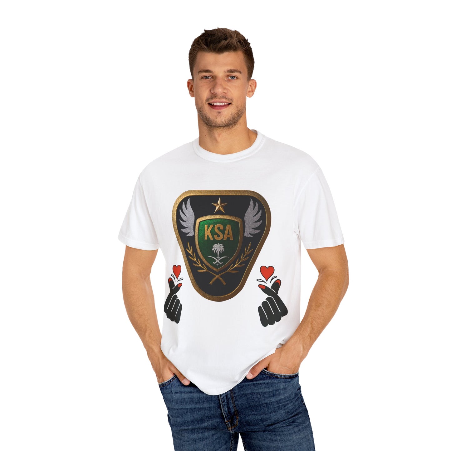 KSA Emblem Unisex T-Shirt, Casual Tee, Gift for Her/Him, Funny Shirt, Everyday Wear, Unique Graphic Top