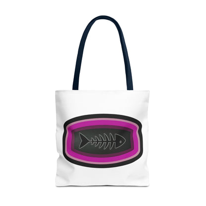 Fish Skeleton Tote Bag - Unique Design for Fishing Enthusiasts
