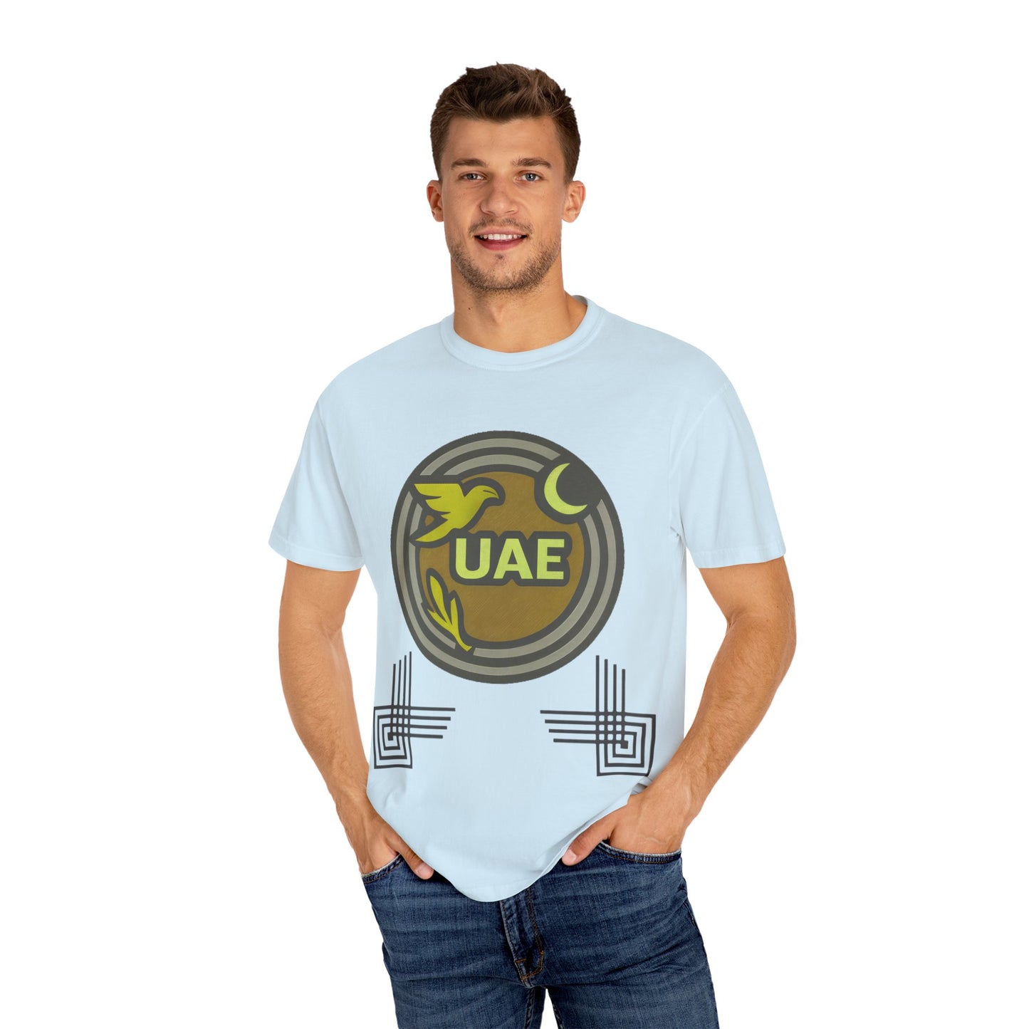 T-Shirt UAE Pride Unisex Garment-Dyed