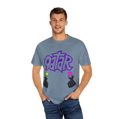 Colorful Qatar Graphic T-Shirt | Unisex Casual Wear, Travel Souvenir, Street Style, Unique Gift, Summer Wardrobe Essential