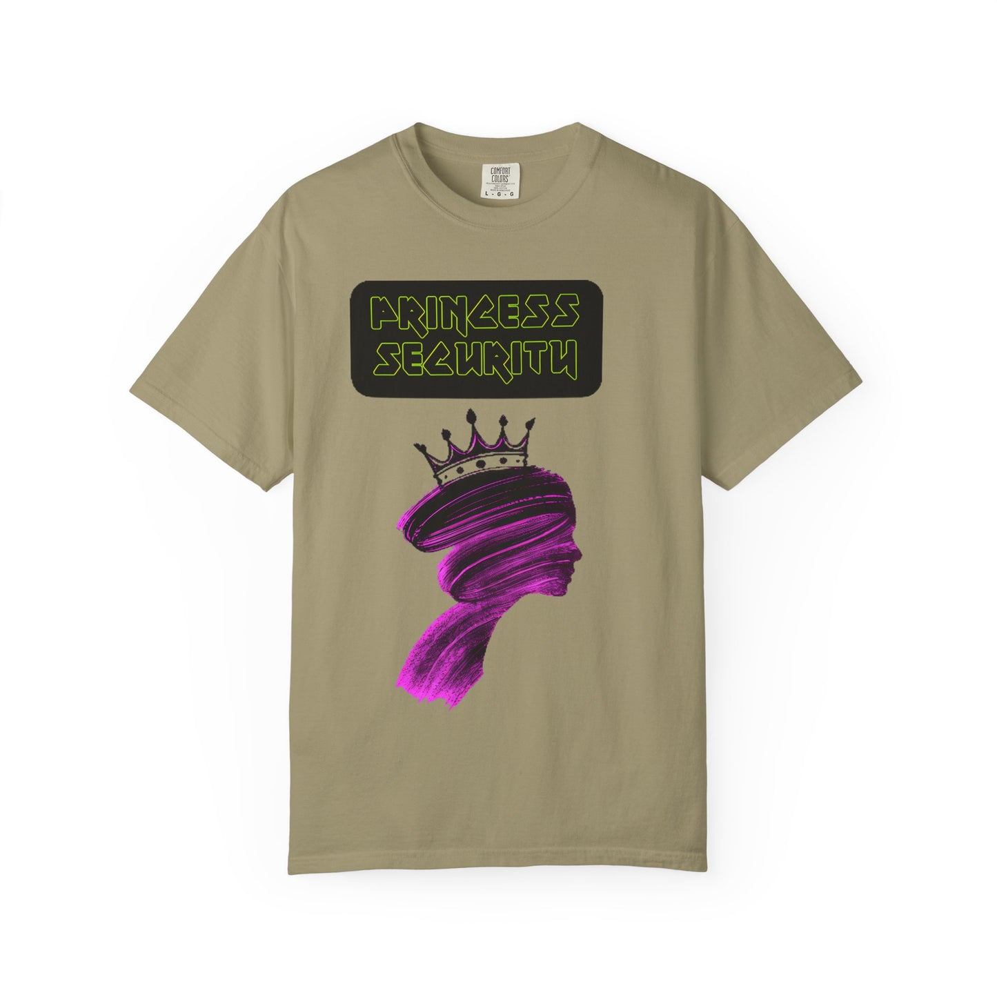 T-Shirt Princess Security Design Women's Funny Tee