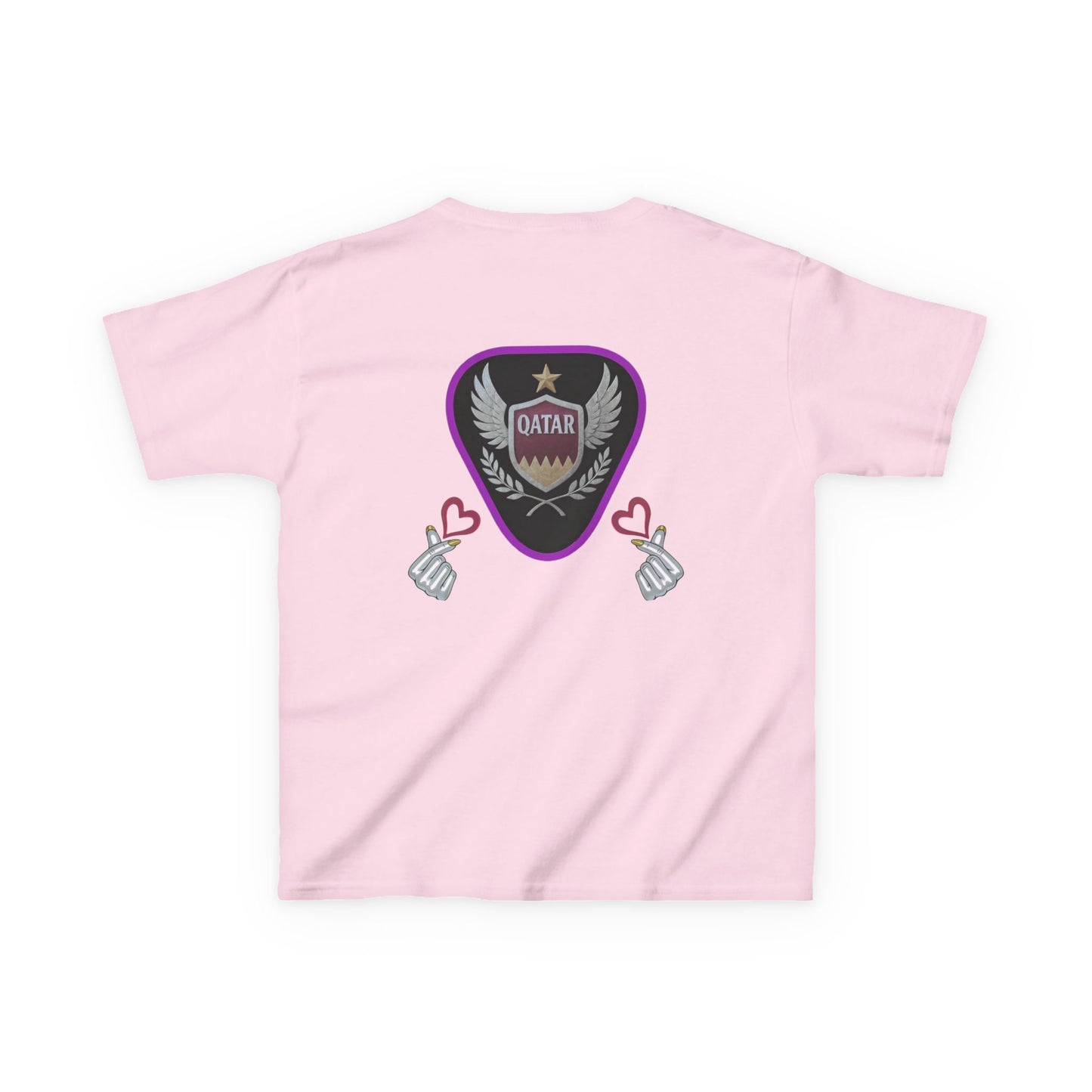 Kids' Fun Graphic Tee, Casual Kids T-Shirt, Cute Kids Top, Qatar Themed Shirt, Gift for Young Fans