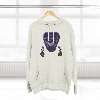 Fleece Hoodie - Qatar Love Design