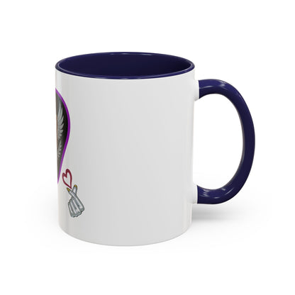 Qatar-Inspired Accent Coffee Mug, Unique Gift for Coffee Lovers, Personalized Mug for Friends, Stylish Office Cup, Perfect for Everyday Use
