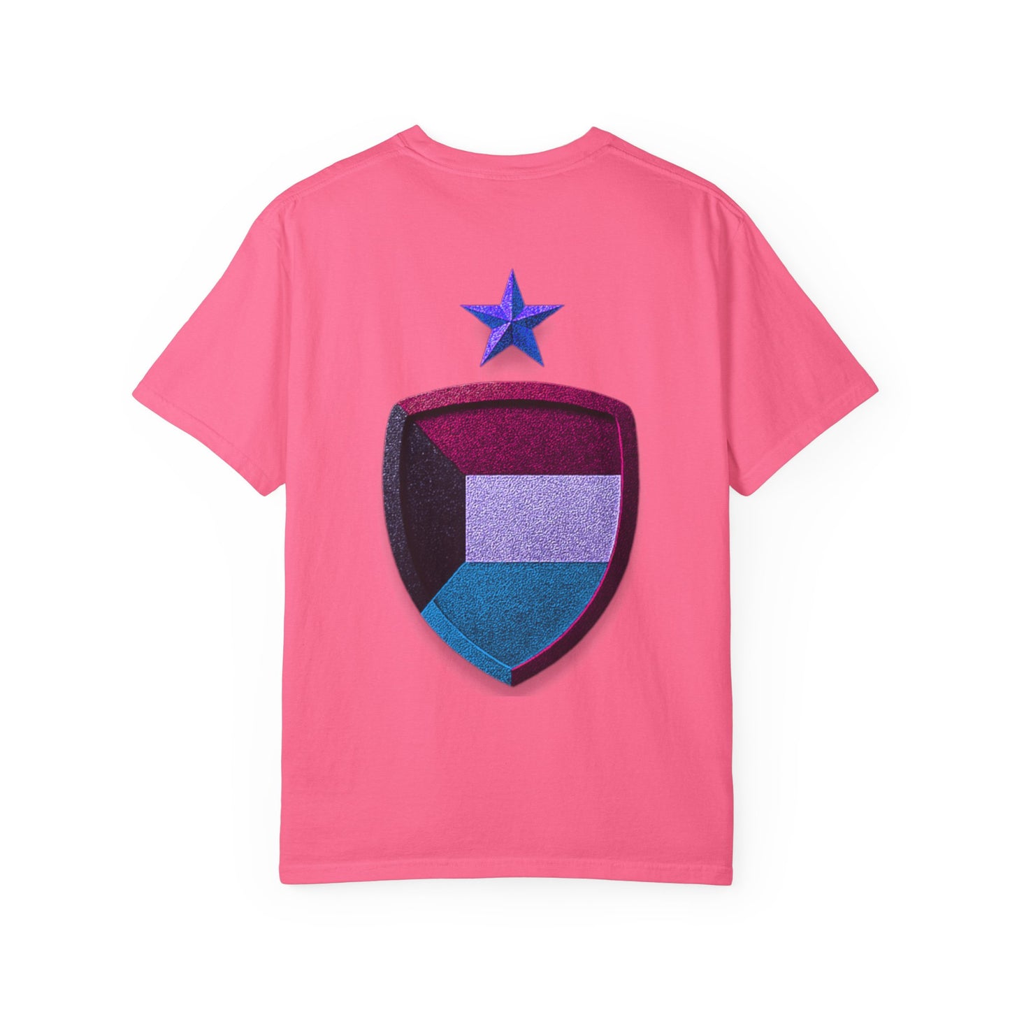 Kuwait Pride Unisex T-Shirt, Garment-Dyed Tee, LGBTQ+ Support Shirt, Casual Wear, Gift for Pride Month, Statement Fashion