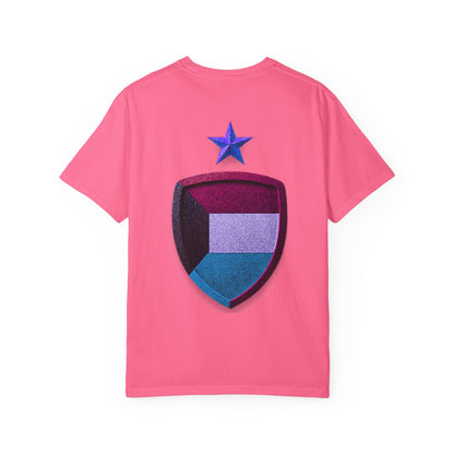 Kuwait Pride Unisex T-Shirt, Garment-Dyed Tee, LGBTQ+ Support Shirt, Casual Wear, Gift for Pride Month, Statement Fashion