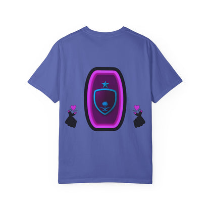 KSA Inspired Unisex Garment-Dyed T-shirt | Casual Style Tee, Graphic Shirt, Unique Design, Gift for Fans, Summer Fashion