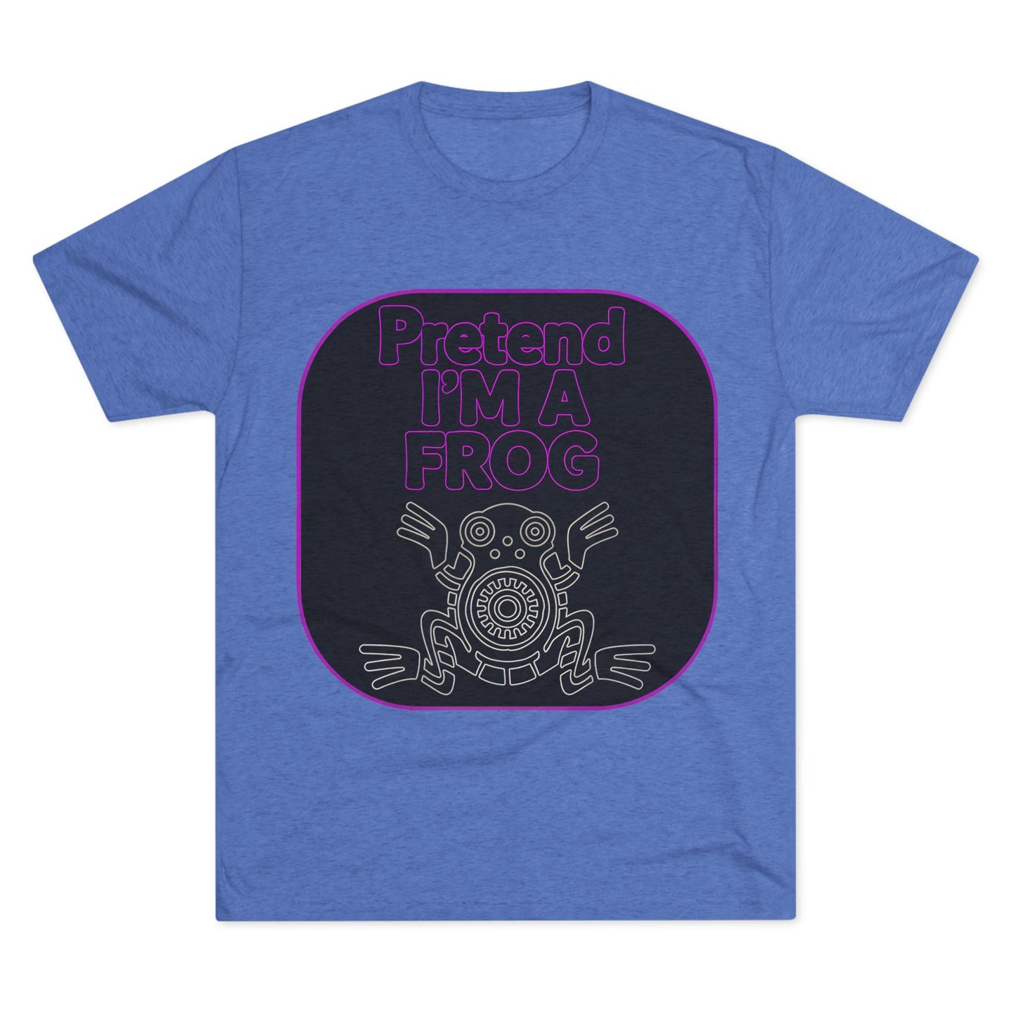 Funny Frog Unisex Tee - Pretend I Am a Frog Design