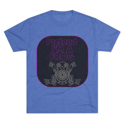 Funny Frog Unisex Tee - Pretend I Am a Frog Design