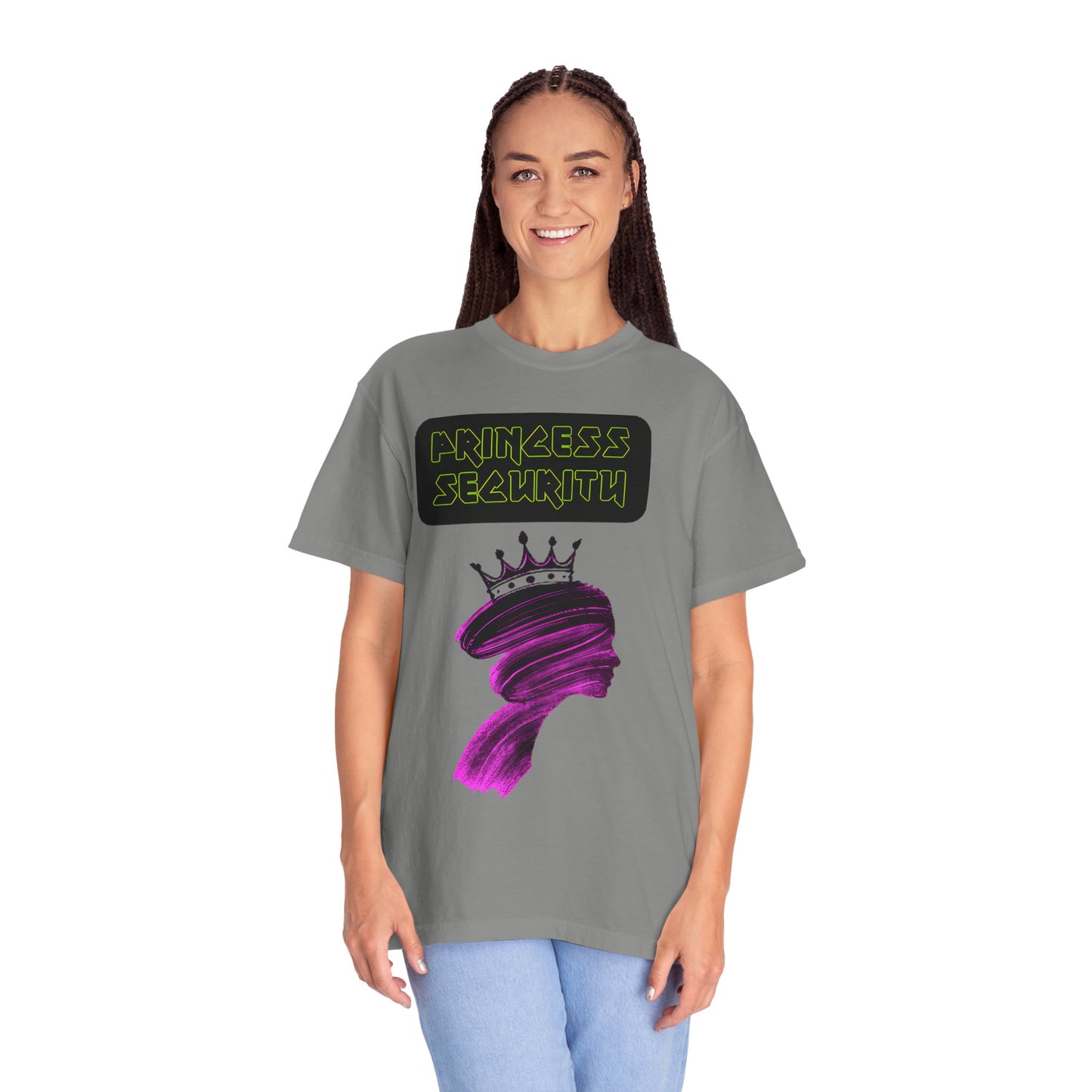 T-Shirt Princess Security Design Women's Funny Tee