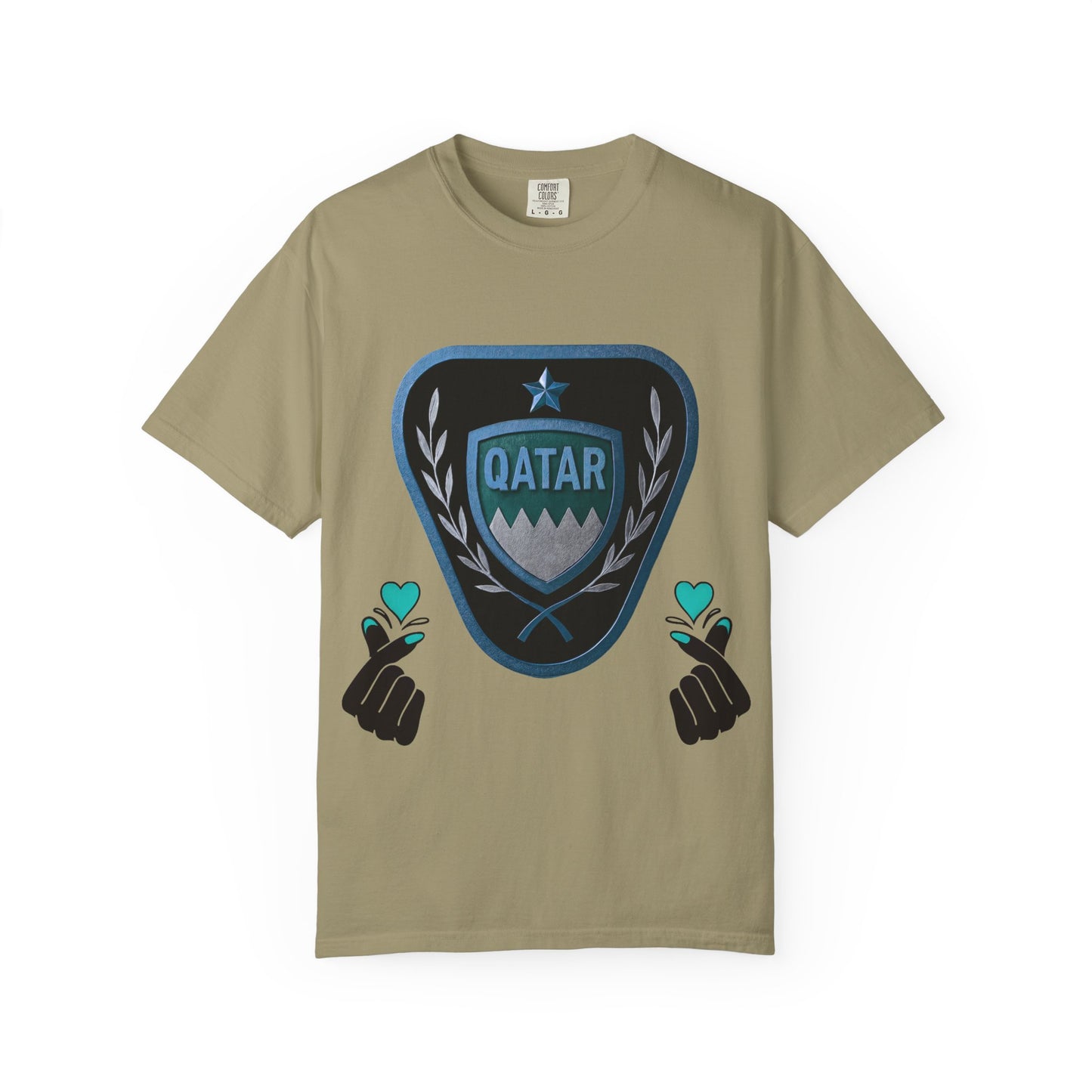 Qatar Pride Unisex T-Shirt, Casual Wear, Sports Event Shirt, Travel Souvenir, Gift for Fans