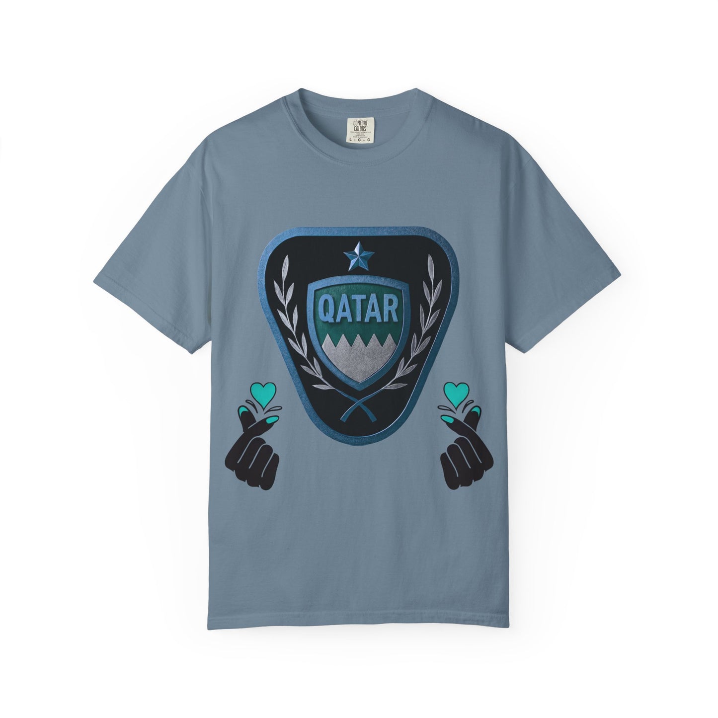 Qatar Pride Unisex T-Shirt, Casual Wear, Sports Event Shirt, Travel Souvenir, Gift for Fans