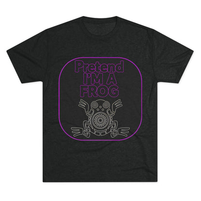 Funny Frog Unisex Tee - Pretend I Am a Frog Design