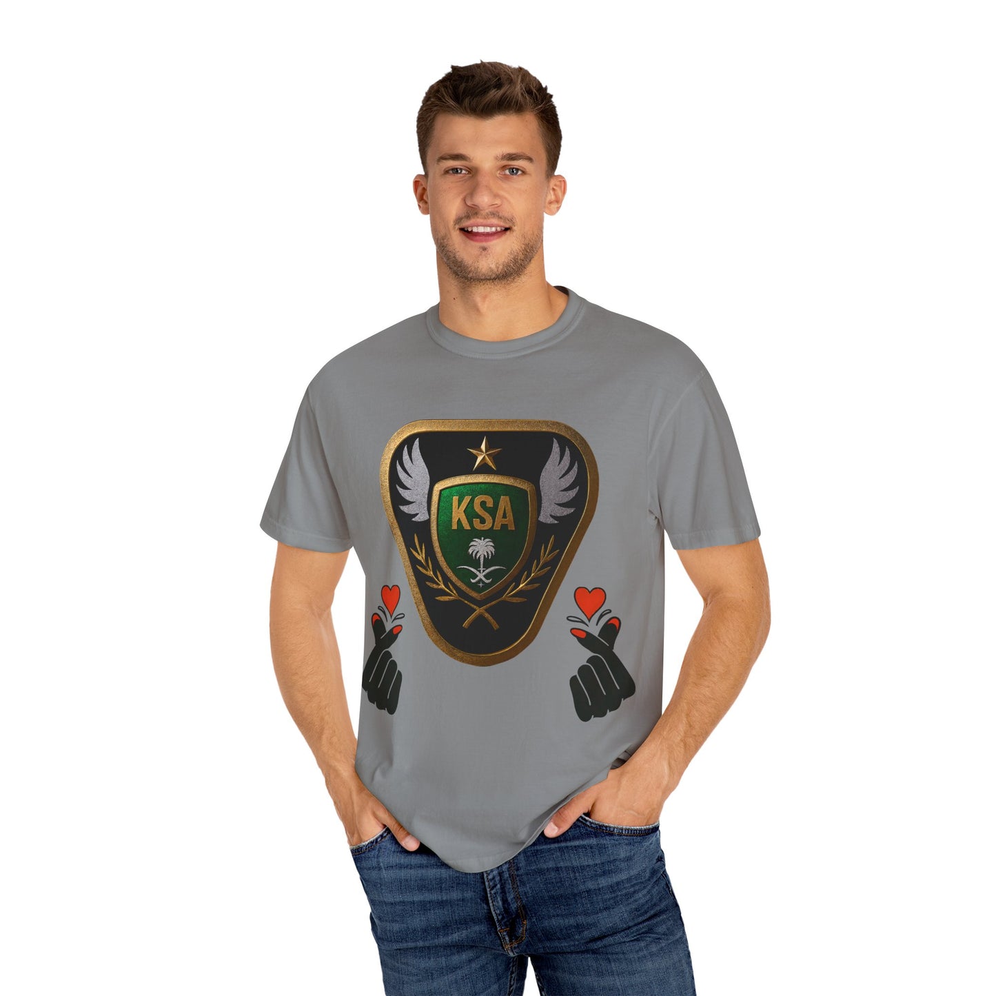 KSA Emblem Unisex T-Shirt, Casual Tee, Gift for Her/Him, Funny Shirt, Everyday Wear, Unique Graphic Top