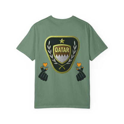 Qatar Pride Unisex T-Shirt, Casual Wear, Sports Event Shirt, Travel Souvenir, Gift for Fans
