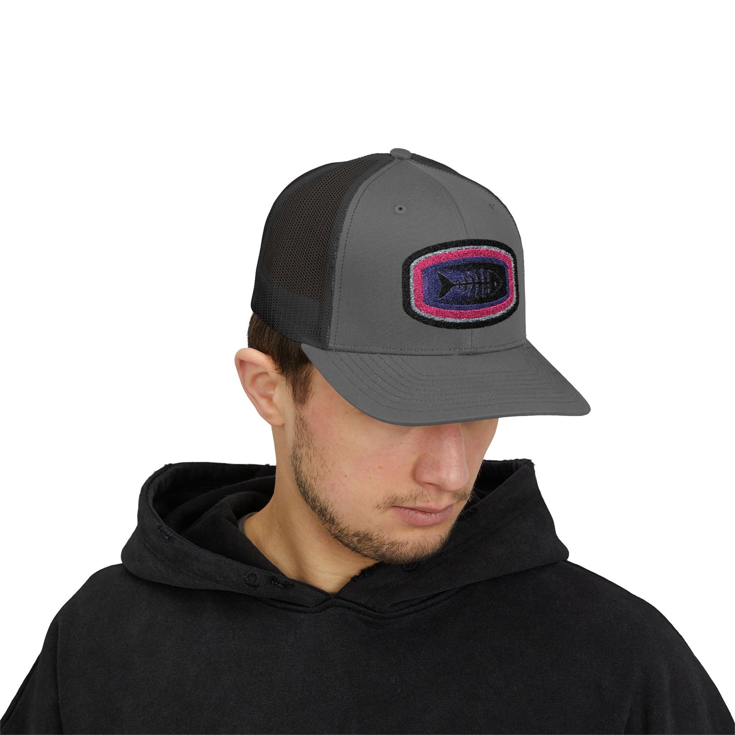 Fish Skeleton Trucker Cap