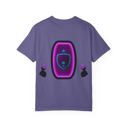 KSA Inspired Unisex Garment-Dyed T-shirt | Casual Style Tee, Graphic Shirt, Unique Design, Gift for Fans, Summer Fashion