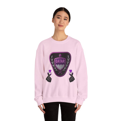 Unisex Sweatshirt qatra Love and Pride Design