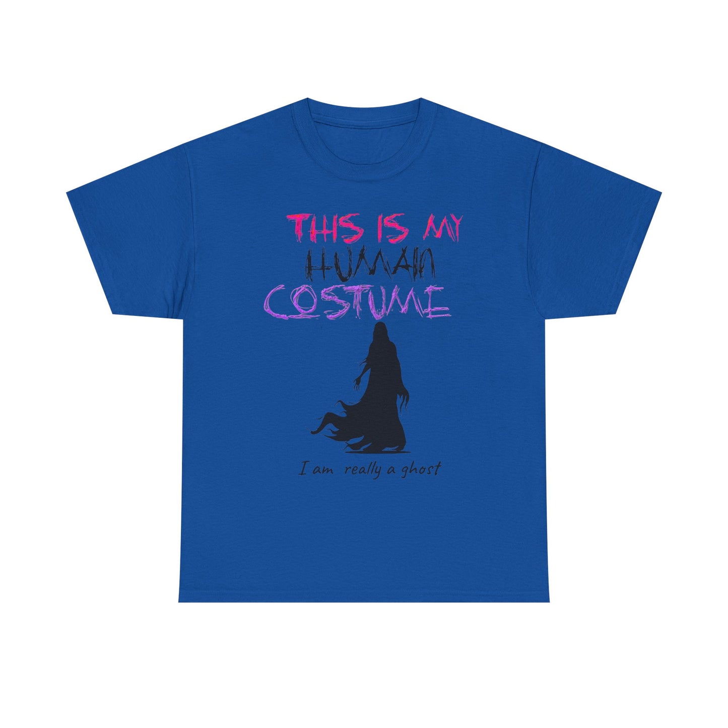 Cotton Tee - 'THIS IS MY HUMAN COSTUME'