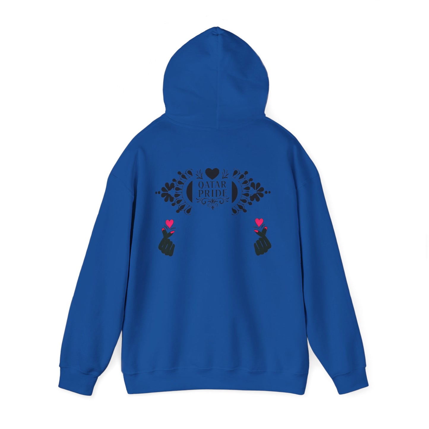 Pride Hooded Sweatshirt, Unisex  Qatar Pride Sweatshirt, Pride Gift, Festival Clothing