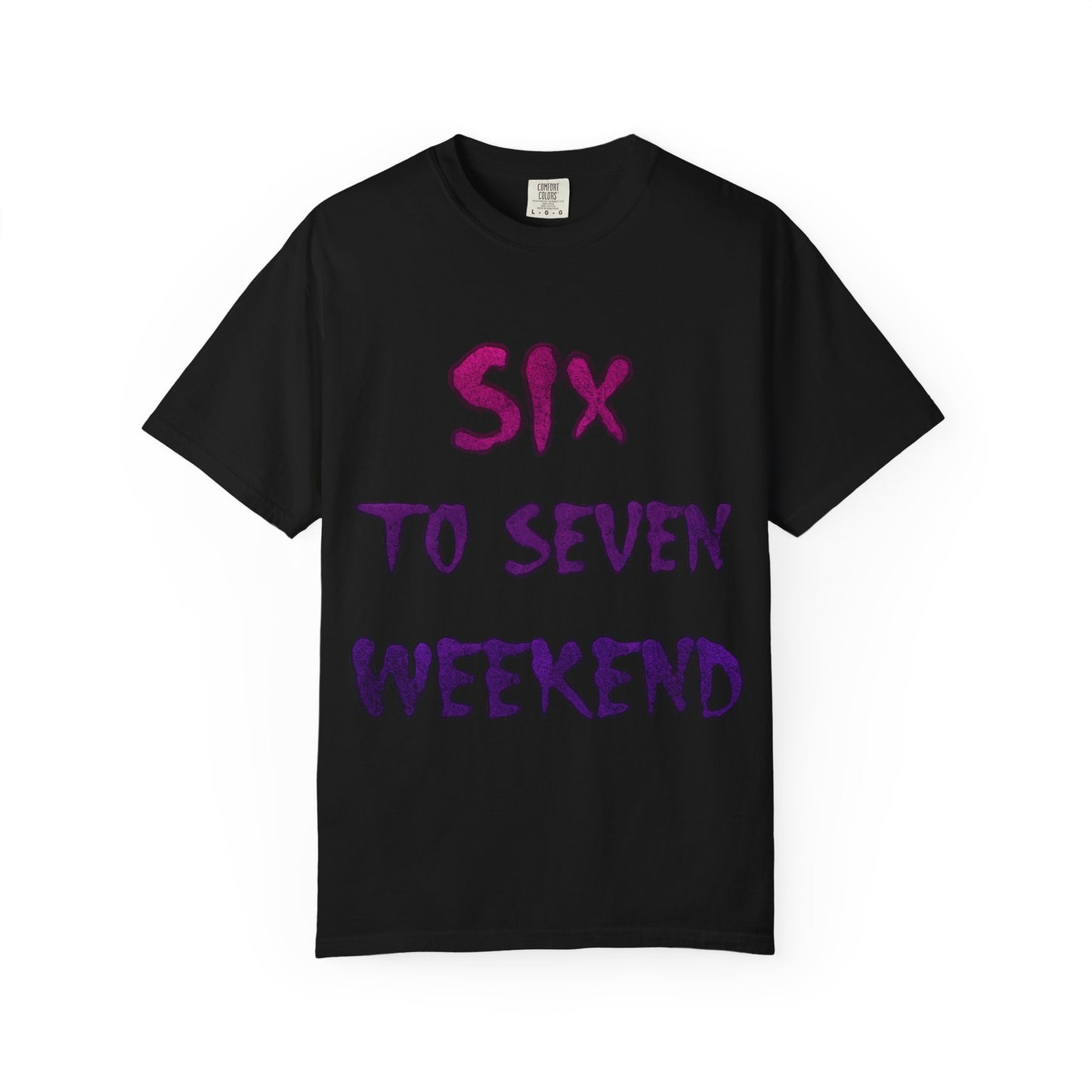 Unisex T-shirt 6-7 WEEKEND Garment-Dyed Tee