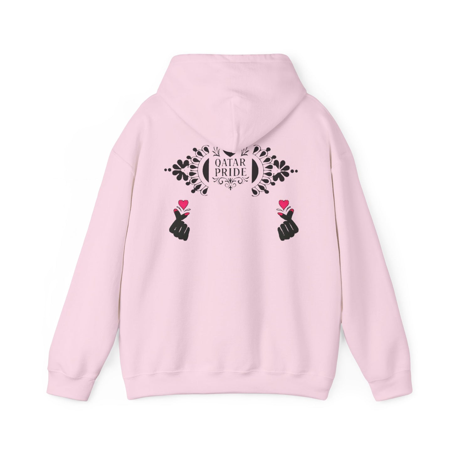 Pride Hooded Sweatshirt, Unisex  Qatar Pride Sweatshirt, Pride Gift, Festival Clothing