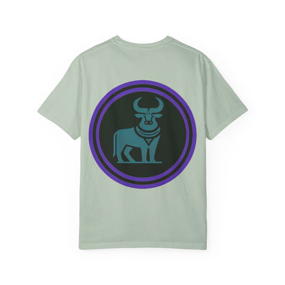 FISH BONE AND BULLS T-Shirt - Vintage Unisex Garment-Dyed Tee