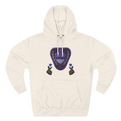 Fleece Hoodie - Qatar Love Design