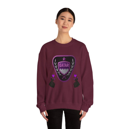 Unisex Sweatshirt qatra Love and Pride Design