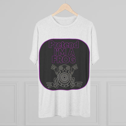 Funny Frog Unisex Tee - Pretend I Am a Frog Design