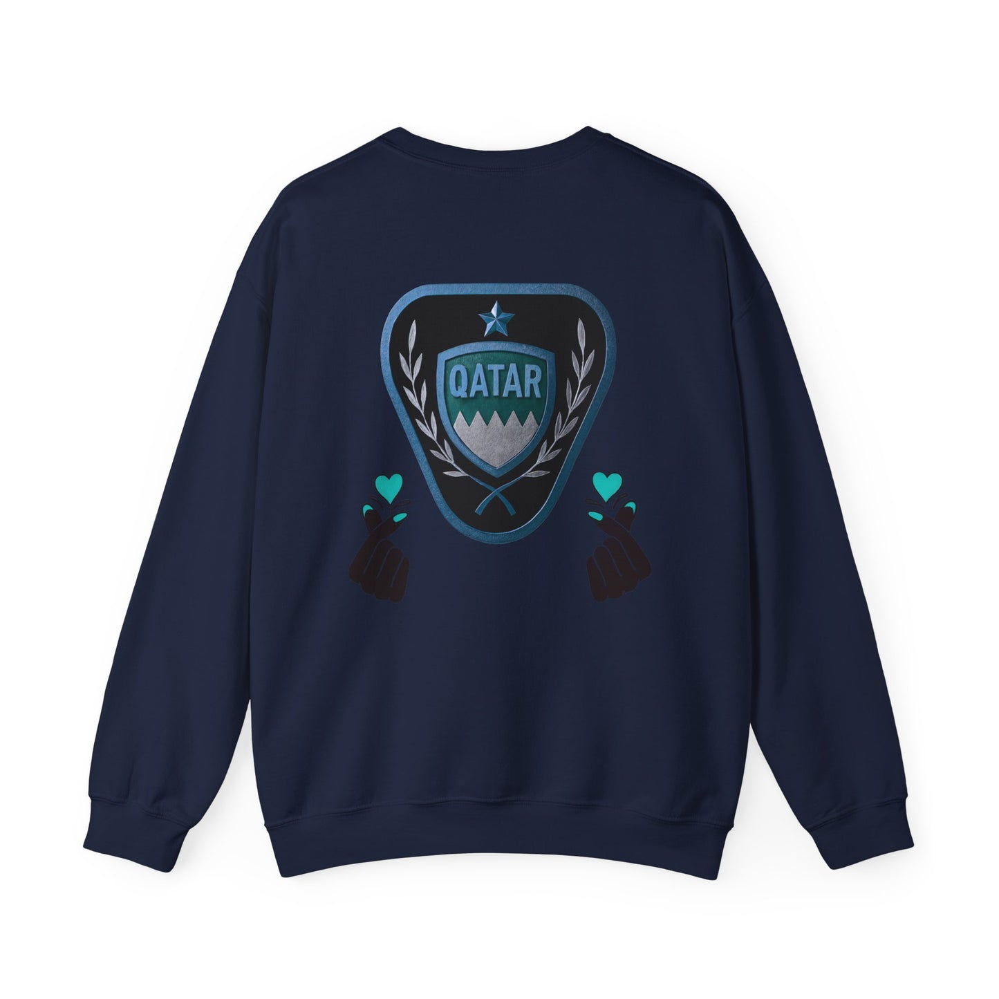 Unisex Sweatshirt qatra Love and Pride Design