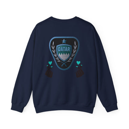 Unisex Sweatshirt qatra Love and Pride Design