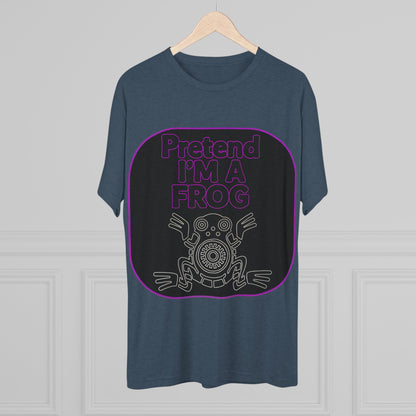 Funny Frog Unisex Tee - Pretend I Am a Frog Design
