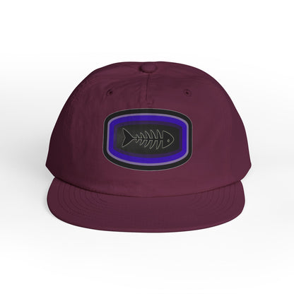 Surf Cap - Fish Skeleton Design