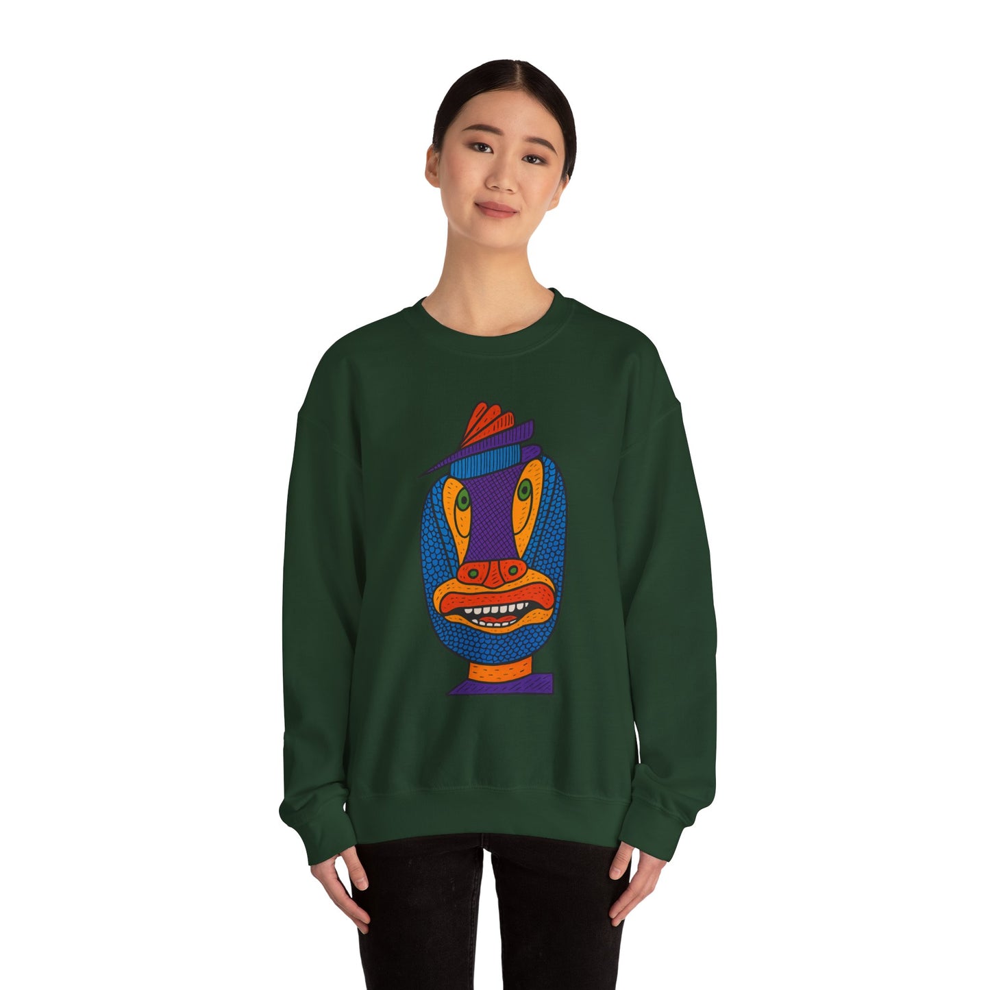 Hand Drawing Crewneck Sweatshirt